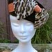 Vintage 1940s Chocolate Velour Ladies Hat with Bow