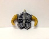Dragon helm charm inspired by skyrim