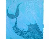 The Sea Monster, screenprint