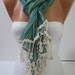Green Elegance Shawl Scarf