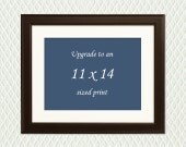 Upgrade an 8X10 print to 11X14