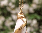 Split Conch Ocean Pendant - Gold