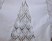 Crochet White Skirt / Dress, Cotton Long Skirt, Boho Skirt, Cotton Skirt, Linen Skirt, Crochet Lace,Long Skirt, OOAK