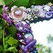 RESERVED handmade purple rainbow jewerly mosaic mirror, ombre, teen room