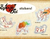 Okami Stickers - by Shy Custis