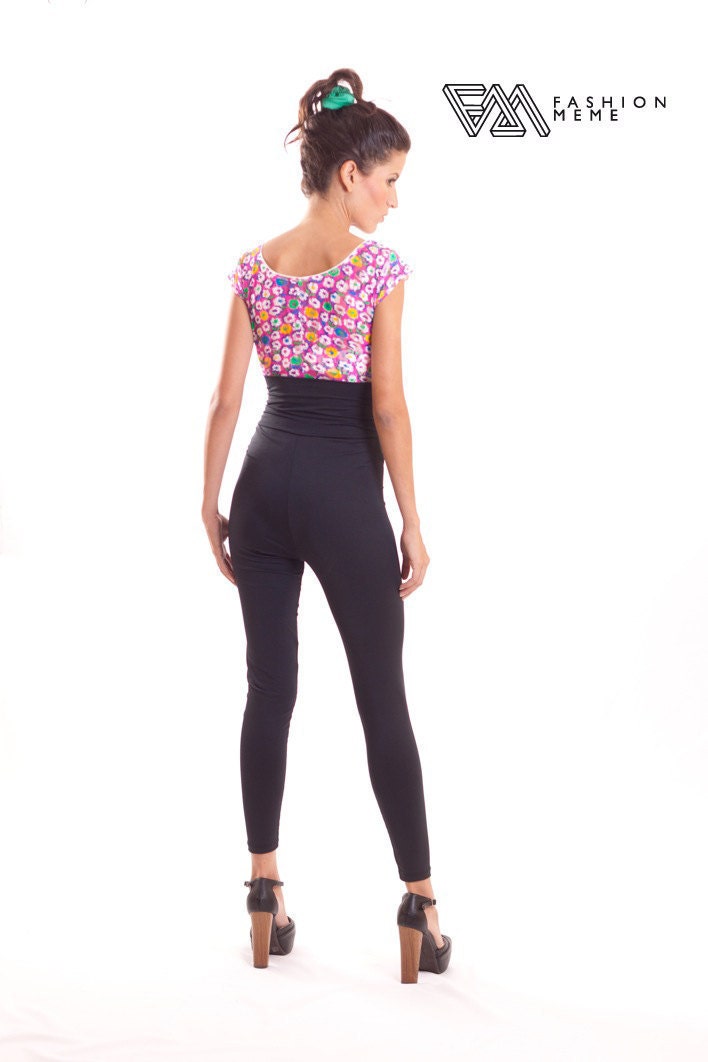 Black High Waist Leggings