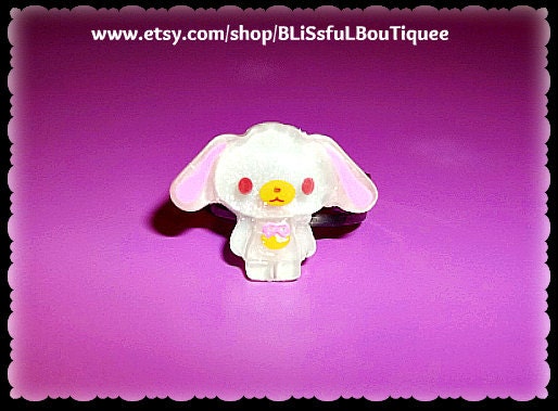 Sugarbunny Shirousa Sanrio Precious Resin Glitter Adjustable Ring Sugarbunnies
