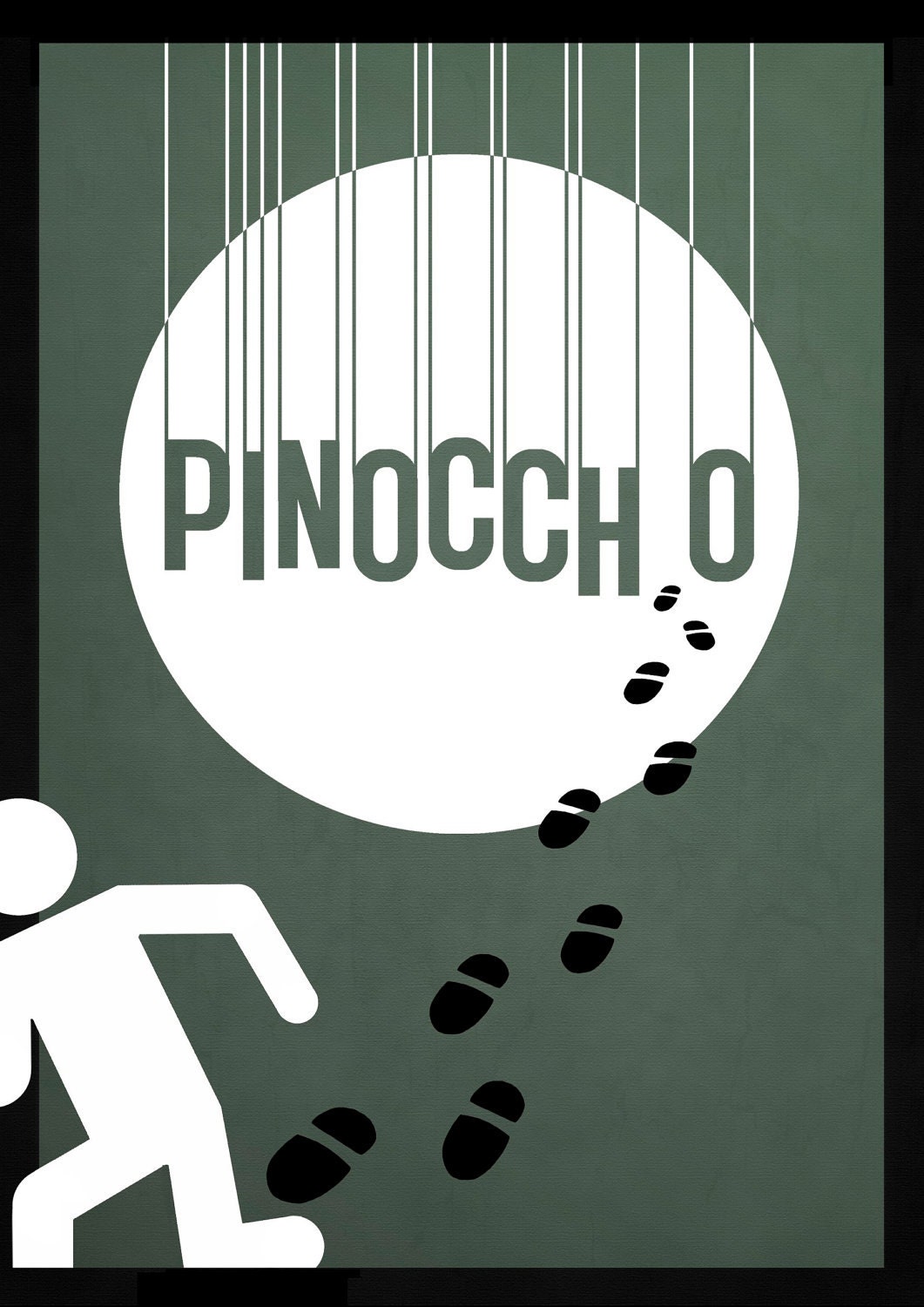 Disney's Pinocchio Minimalist Poster