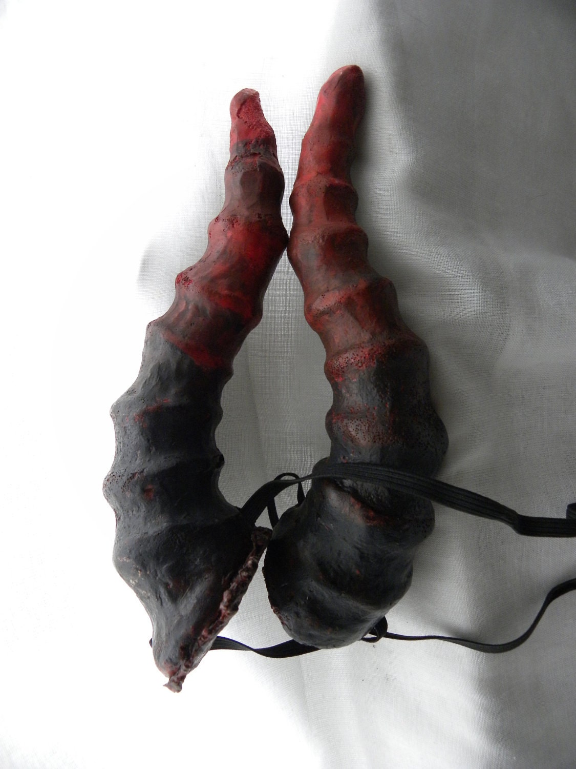 Costume Demon Horns Halloween Made to Order by Oonacat on Etsy