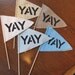 YAY Flags - wedding/party