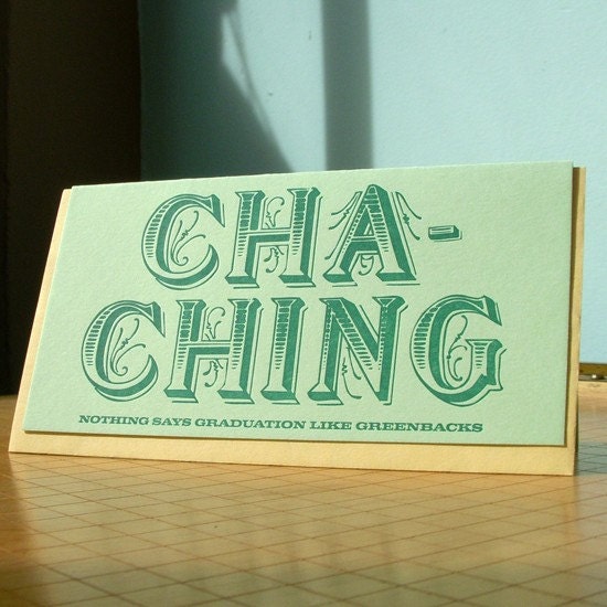 cha-ching money holder