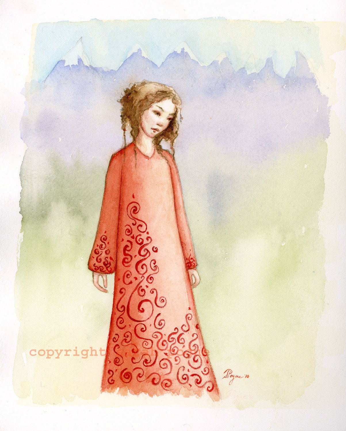 The Steppes Fine Art Print