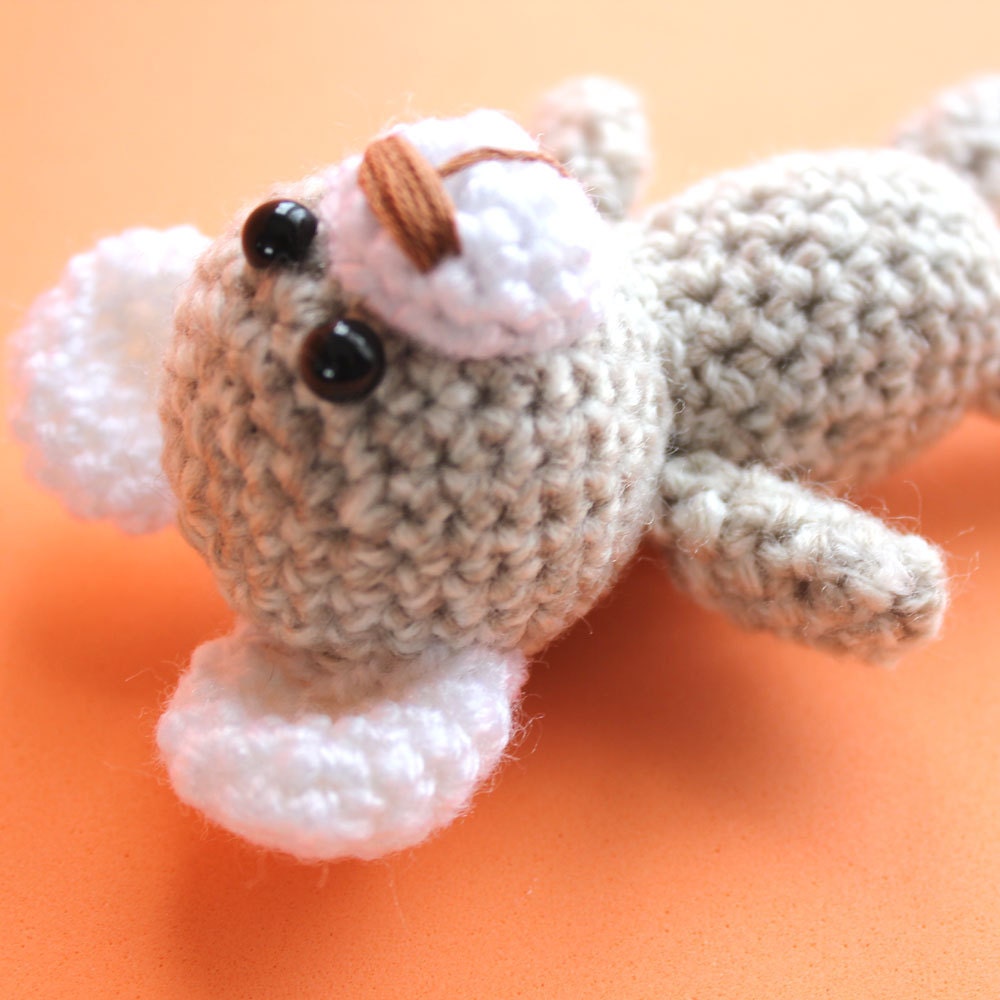 Amigurumi Light Brown Woodland Bear
