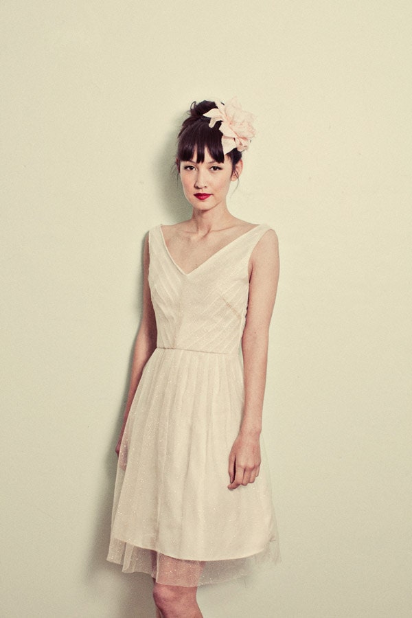 Short Sparkle Tulle Party Dress - The Frances Dress - Made to order