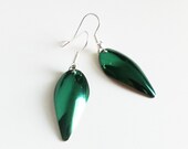 Green Chrome Earrings