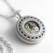 Keeping Time - Steampunk Necklace Silver Jewelry Pendant