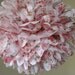 Cherry Blossom .. Tissue Paper Pom for Nursery Decor , Baby Shower