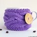 Lavender Coffee Cup Cozy - Coffee Cup Sleeve - Coffee Mug Cozy - Tea Cosy Cozy - Knit Cup Cozy - Summer Pastel Purple Lilac
