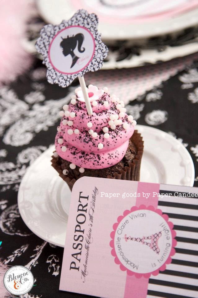 THE ORIGINAL Parisian Themed Passport Invitations - New Designs - ASSEMBLED by PaperCandee