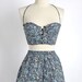 1980's Vintage French Label Cacharel SHORT, New/Old Stock, Never Worn, Matching Swimsuit, Bathing Suit, Made in France