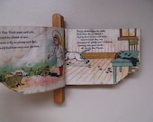 1906 Saalfields On the Nursery Stairs Muslin Vintage Book.