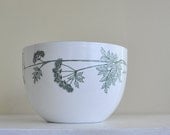 Finel Kaj Franck Arabia Finland Enamel Bowl Anthriscus Cerefolium
