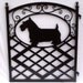 Scotty Dog Fence Gate