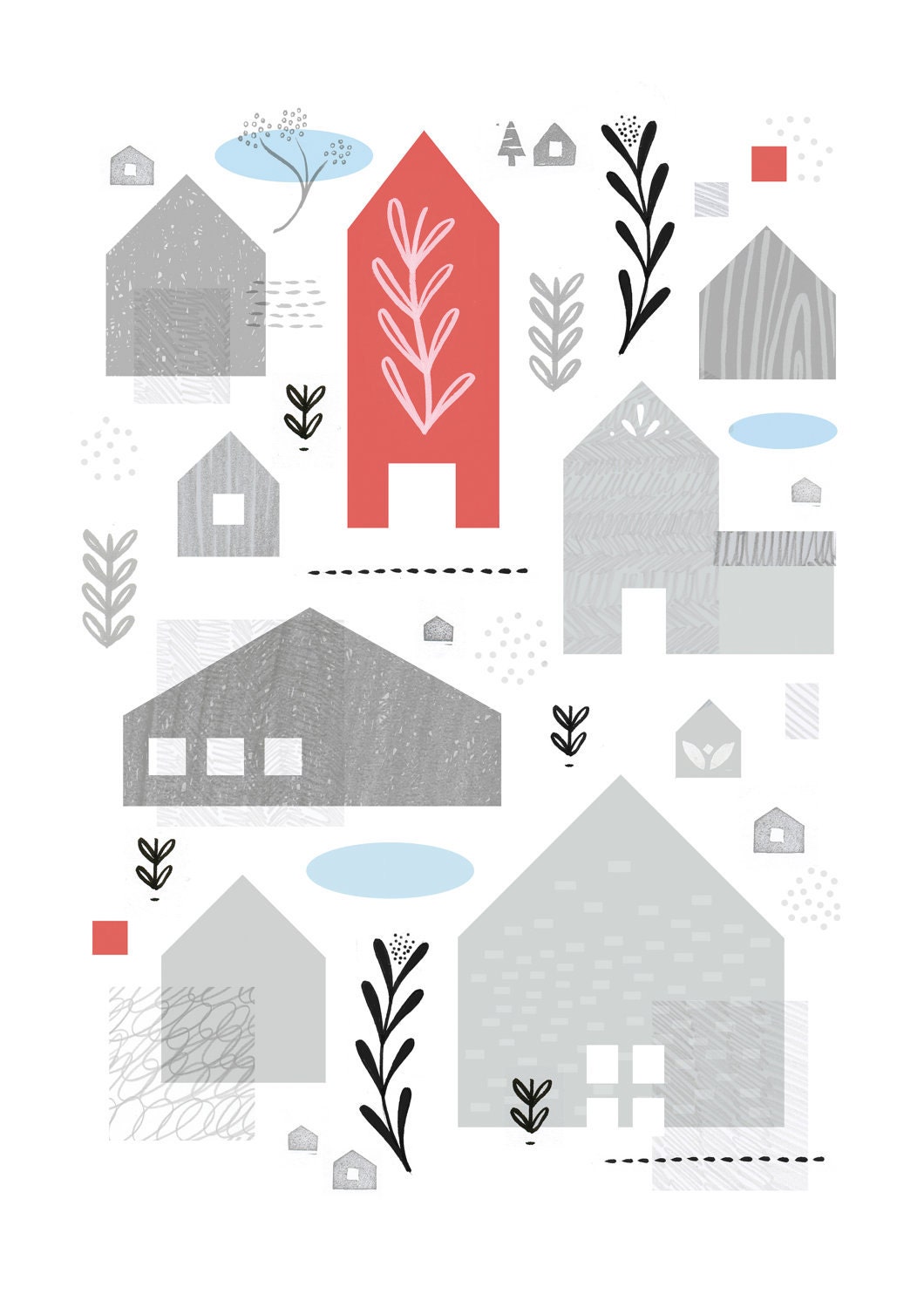 A4 Dwelling Print