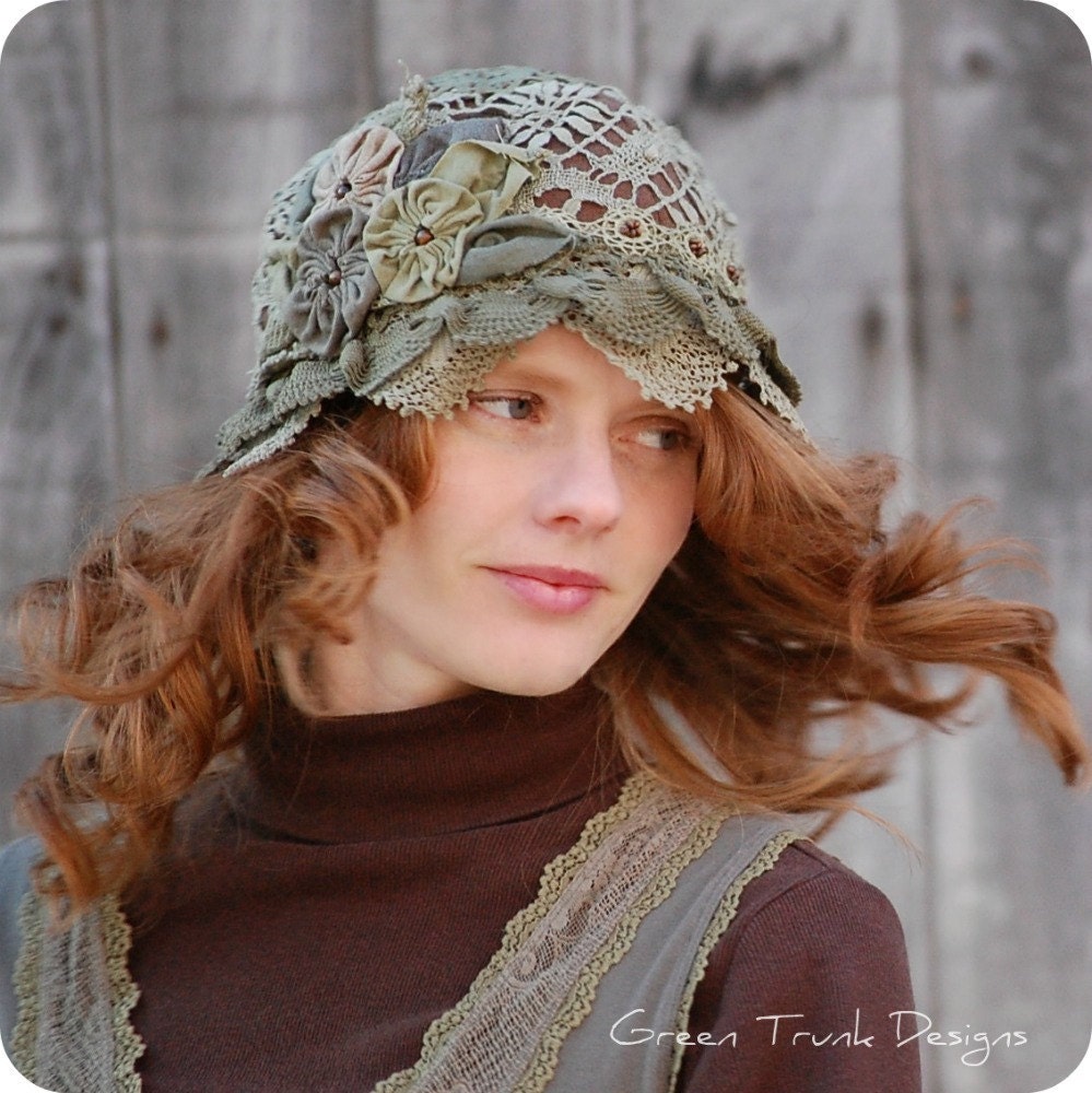 Mori Girl Cloche Hat