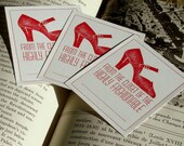 Retro High Heels - 25 Letterpress Bookplates for the FASHIONISTA