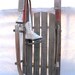 Vintage Torpedo Kinder Sleigh/ /Wooden //Toddler// Childs// Pull Sled from Tessiemay