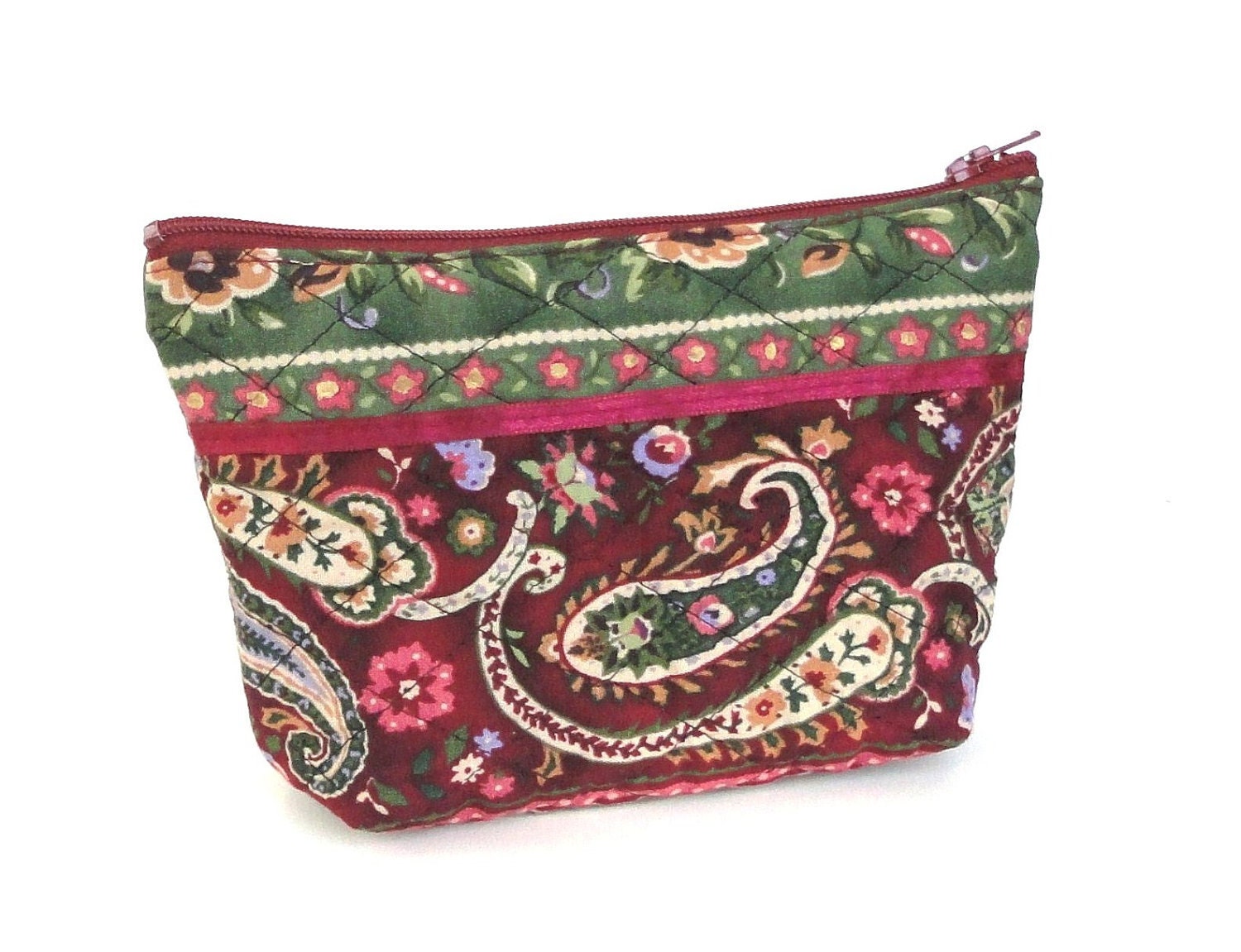 Cosmetic Makeup Pouch Into the Wine Garden