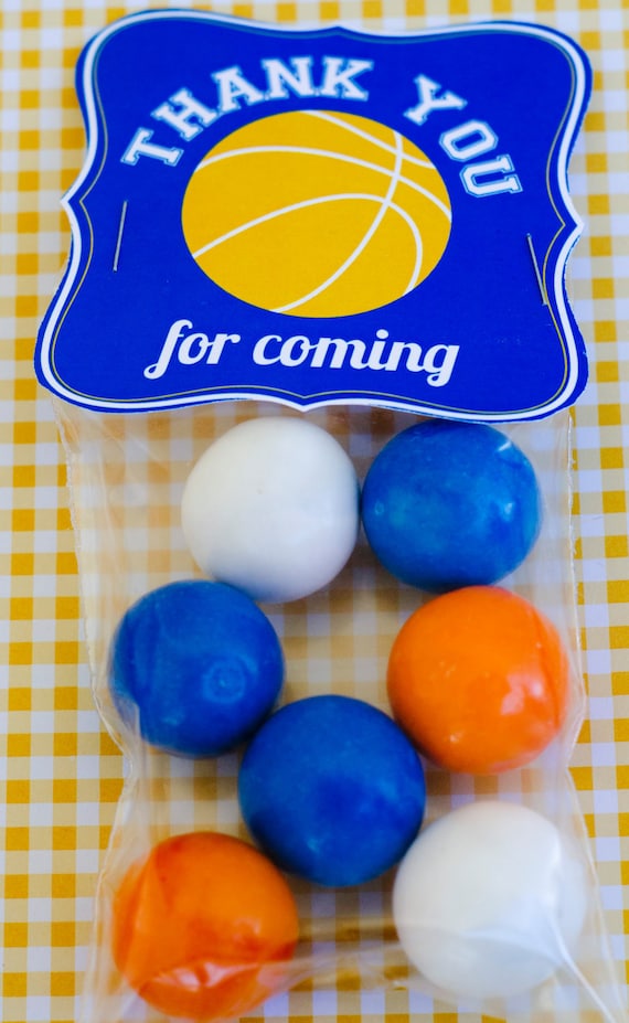 Basketball Party PRINTABLE Favor Tags (INSTANT DOWNLOAD) by Love The Day Il_570xn