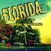 tropical photography Tiki WONDERLAND coastal 20x20 1940s beach decor retro Florida photo red aqua yellow summer art deco beach lover gift