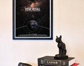 Total Recall: Science Fiction Cult Movie Poster - 11x17 Vintage Art Print
