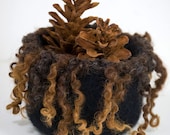 Felted Bowl - Fun and Furry Long Locks