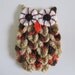 Crochet Crocodile Stitch Owl G43