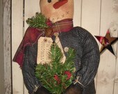 200 Prim Snowman Bagholder E Pattern