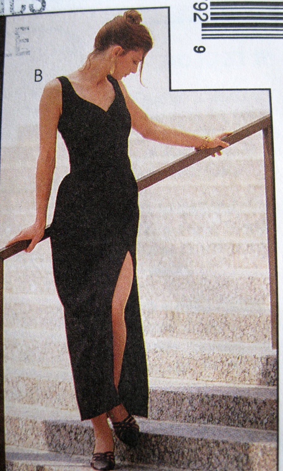 1990s Evening Gown Pattern & Bolero Jacket Pattern McCalls 6779 Bust 32 34 36 Misses Size 8 - 14 Prom Dress Formal Dress UNCUT FF 1993