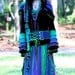 Amazingly beautiful custom made just for you upcycled recycled sweater Fairie dream  gypsy traveling Kaleidoscopecoat