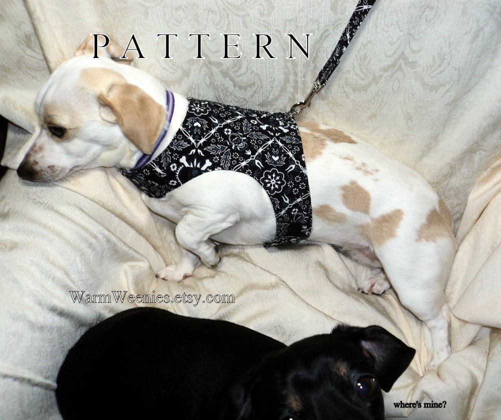 Dachshund Pattern to Sew a Sweater & Snood handmade by WarmWeenies