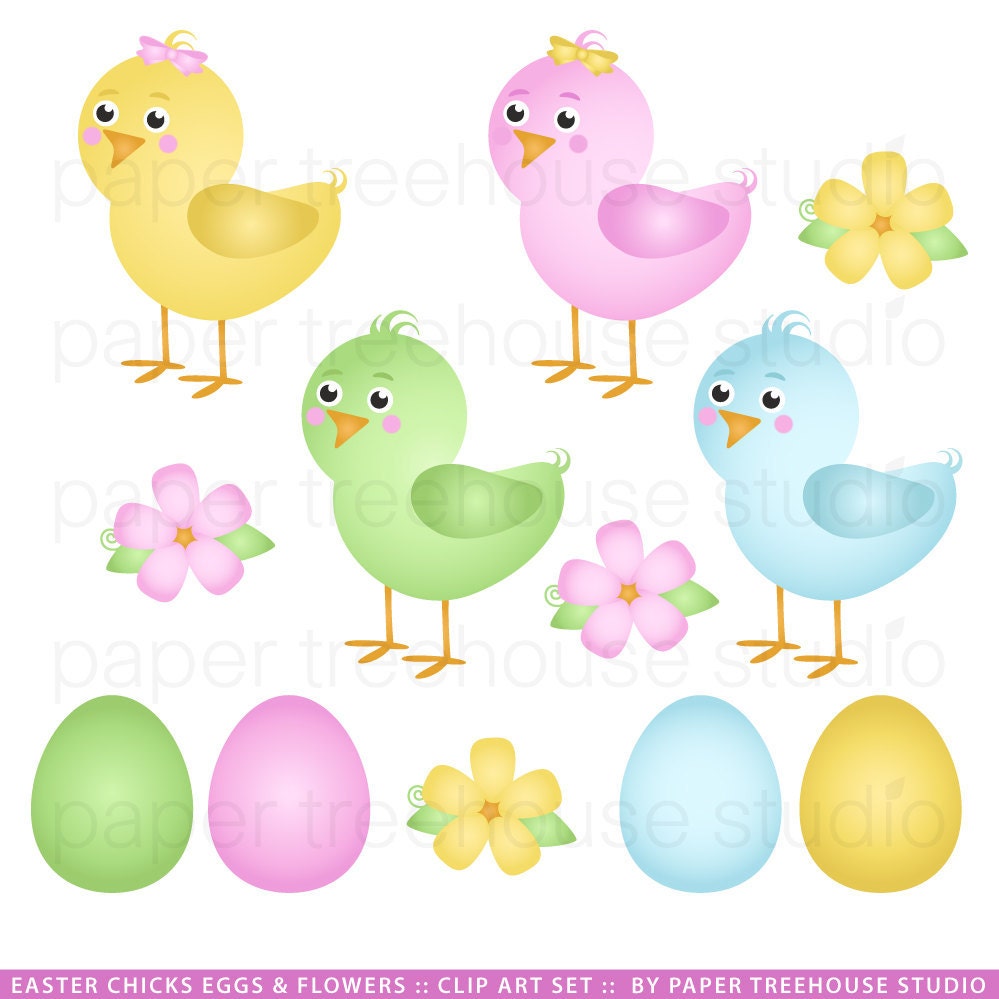 clipart easter chicks - photo #36