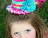 Mini Top Hat- "KATELYN" a EASTER Top Hat for Birthday, Circus, Mad Hatter, Spring, Sugar and Spice - Girl Photo Prop - Krown Kreation Il_170x135