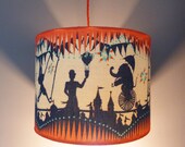 Smaller Circus Carousel Pendant Lampshade