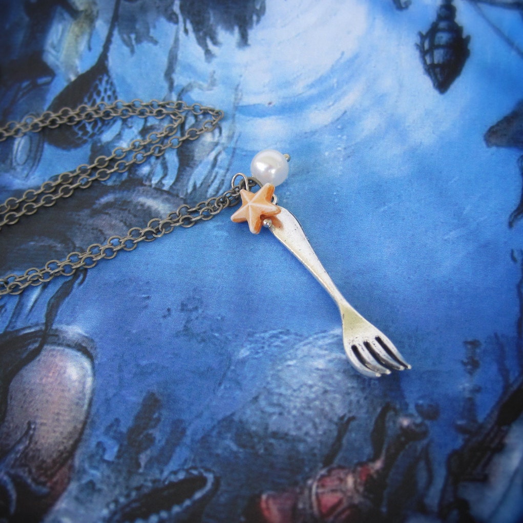 The Little Mermaid Dinglehopper Necklace