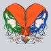 Clementine's Heart--Art Print 8x10