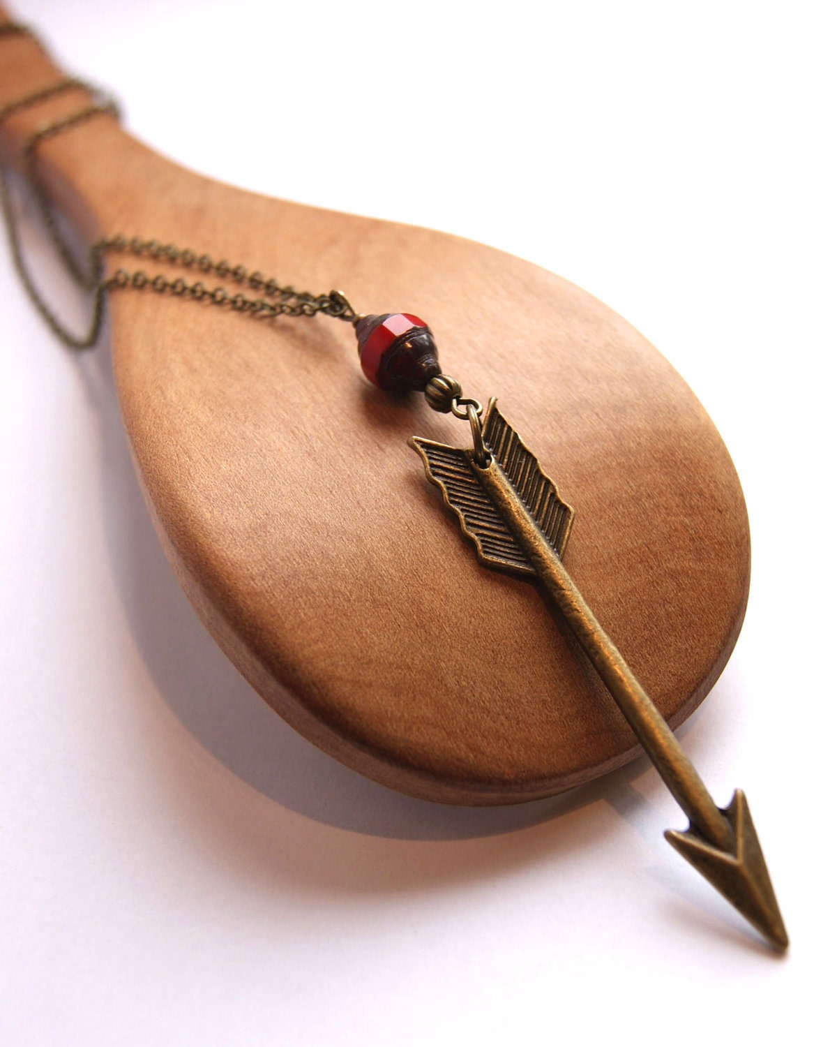 Hunger Games Necklace Arrow Necklace Arrow Pendant Arrowhead Necklace Archery Bow and Arrow  Mockingjay Catching Fire Katniss Everdeen