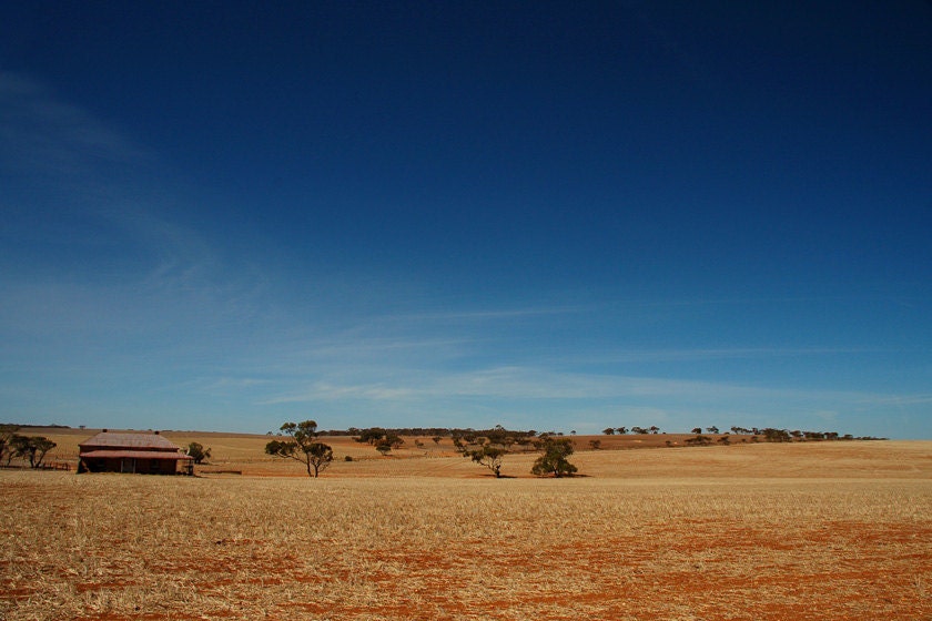 Abandoned House Print, Country Australia, Landscape Photography, Nature Photography, 8 x 10 Fine Art Photography