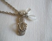 Flip Flop Pendant Necklace