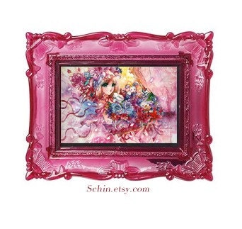 New Friend. anime manga rabbit bunny cute kawaii art print